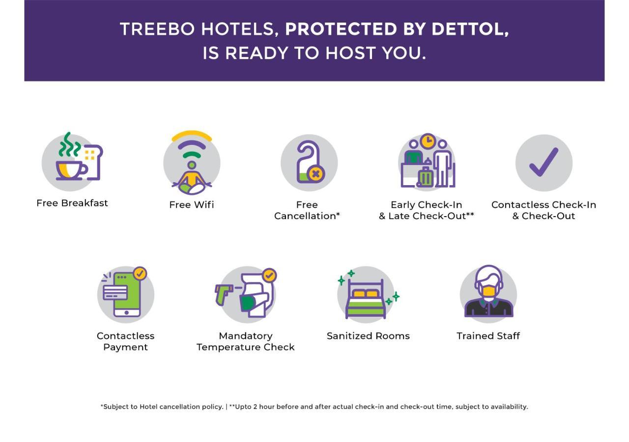 Treebo Trend Paragon Suites Mahipalpur Нью-Дели Экстерьер фото